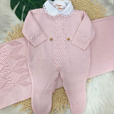 Saída de maternidade Hope  - Rosa 